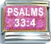 CT6364 Psalms 33:4 Italian Charm