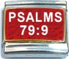 CT6365 Psalms 79:9 Italian Charm