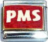 CT6416 PMS on Red with Glitter Italian Charm