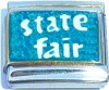 CT6417 State Fair on Blue with Glitter Italian Charm