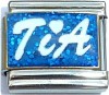 CT6513 Tia on Blue Italian Charm