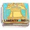 CT9831 Liberty Bell Italian Charm