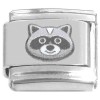 TV1024 Cute Racoon Face Value Italian Charm