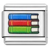 TV1069 Book Reading Value Italian Charm