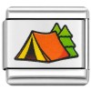 TV1071 Camping Tent Trees Value Italian Charm