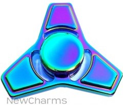 Metal Stumpy Rainbow Fidget Spinner