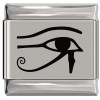 SL018 Eye of Ra Laser Engraved Italian Charm 