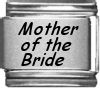 SL117 Mother of the Bride Laser Italian Charm