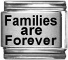 SL160 Families are Forever Laser Italian Charm