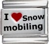 I Love Snowmobiling