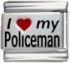 I Love My Policeman Italian Charm 