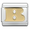 Gold Letter Italain Charms