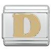 Gold Letter Italain Charms
