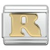 Gold Letter Italain Charms