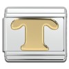 Gold Letter Italain Charms