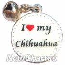 JR133 I Love My Chihuahua ORing Charm