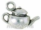 JjS100 Silver Teapot ORing Charm
