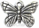 JT134 Silver Butterfly ORing Charm