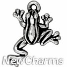 JT188 Silver Frog O-Ring Charm 