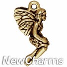 JT212 Gold Leaf Fairy O-Ring Charm 
