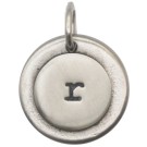 JT418 Letter R Charm with O-Ring