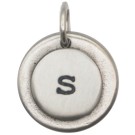 JT419 Letter S Charm with O-Ring