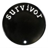 DA965 Survivor Plate in Black for 30mm Locket