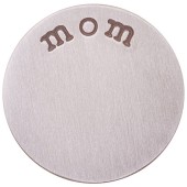 DA996 Mom Plate in Silver for 30mm Locket