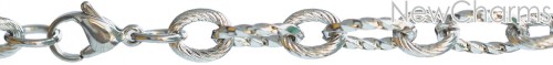 TEXTURED LOOP Stainless Steel Bracelet