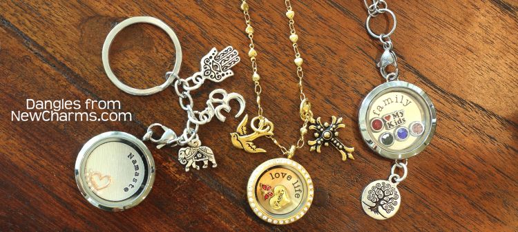 Dangle O-Ring Charms from NewCharms