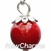 CH110 Red Round Dangle