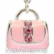 CH552 Pink Purse Dangle