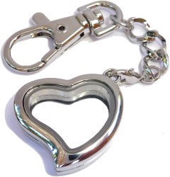 Whats In Your Heart Floating Locket & 5 Free Charms Plus Round 