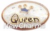 H1056 Queen Floating Locket Charm