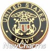 H1116 Navy Seal Floating Locket Charm