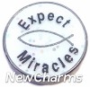 H1245 Expect Miracles Floating Locket Charm