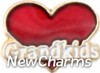 H1370 Grandkids Heart Floating Locket Charm