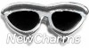 H3117 Silver Sunglasses Floating Locket Charm