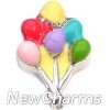 H5075 Colorful Balloons Floating Locket Charm