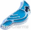 H7028 Blue Bird Floating Locket Charm
