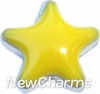 H7038 Yellow Star Floating Locket Charm