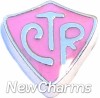 H7084 CTR On Pink Floating Locket Charm