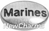 H7188 Marine Silver Oval Floating Locket Charm