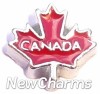 H7947 Canada Maple Leaf Floating Locket Charm