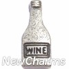 H8261 Wine Bottle Floating Locket Charm