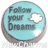 H9760 Follow Your Dreams With Cloud Floating Locket Charm