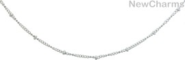 18-20" Mini Ball Station Necklace