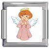 A10328 Cartoon Angel Italian Charm