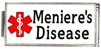 A50037 Menieres Disease Medical Alert Italian Charm