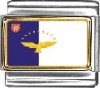 Azores Flag Italian Charm